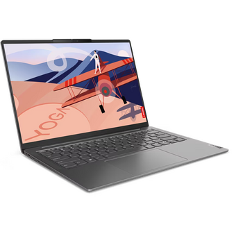  Ноутбук Lenovo Yoga Slim 6 14IRH8 (83E00056RU) 14"(1920x1200 OLED)/Intel Core i7 13700H(2.4Ghz)/16384Mb/512SSDGb/noDVD/Int:Intel Iris Xe Graphics 