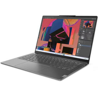  Ноутбук Lenovo Yoga Slim 6 14IRH8 (83E00058RU) 14"(1920x1200 OLED)/Intel Core i5 13500H(2.6Ghz)/16384Mb/512SSDGb/noDVD/Int:Intel Iris Xe Graphics 