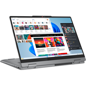  Ноутбук Lenovo IdeaPad 5 2-in-1 14IRU9 (83DT0077RK) 14"(1920x1200 IPS)/Touch/Intel Core 120U(1.4Ghz)/16384Mb/512SSDGb/noDVD/Int:Intel Graphics 