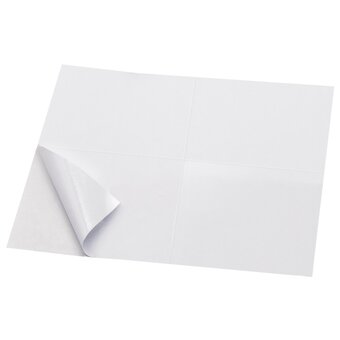  Этикетки Buro A4 105x148мм 4шт на листе/100л/белый матовое самоклей. универсальная 