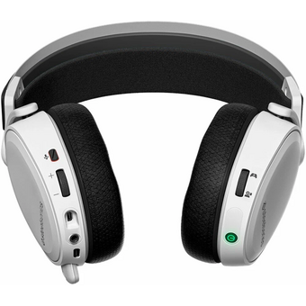  Наушники с микрофоном Steelseries Arctis 7+ белый/черный мониторные Radio оголовье (61461) 