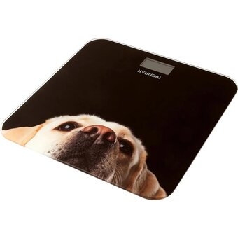  Весы напольные Hyundai H-BS03674 черный 