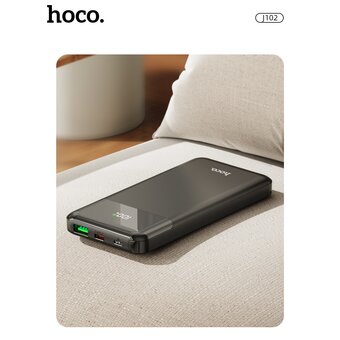  Аккумулятор внешний HOCO J102 Cool figure PD20W+QC3.0 (чёрный) 