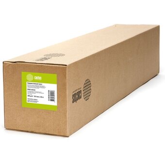  Холст Cactus CS-MC260-61030 610мм-30м/260г/м2/белый матовое синтетика для струйной печати втулка 50.8мм 2" 