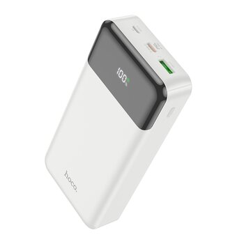  Аккумулятор внешний резервный HOCO J102A Cool figure 20000mAh (белый) 