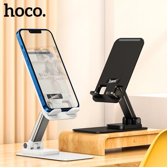  Настольный держатель для телефона HOCO PH50 Ivey folding (белый) 