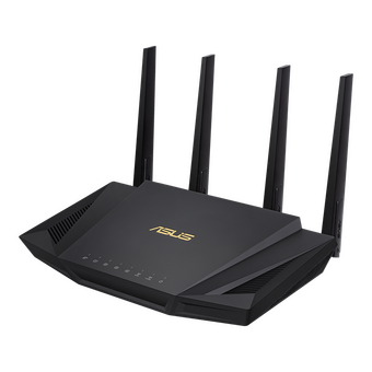  Роутер Asus RT-AX58U черный 