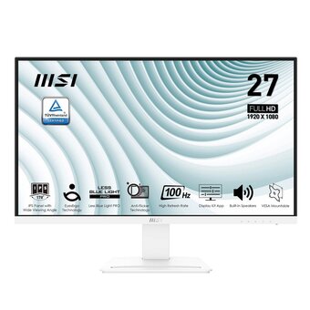  Монитор MSI Pro MP273AW (9S6-3PB4CH-097) белый 