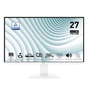  Монитор MSI Pro MP273AW (9S6-3PB4CH-097) белый 