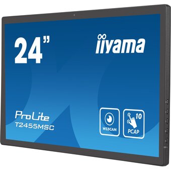  Монитор Iiyama ProLite T2455MSC-B1 черный 