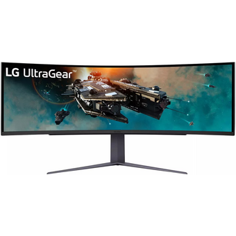  Монитор LG UltraGear 49GR85DC-B (49GR85DC-B.ARUZ) черный 