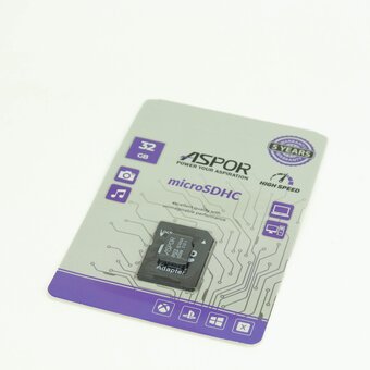  Карта памяти Aspor microSDHC 32GB Class10 UHS-3 + adapter нс 