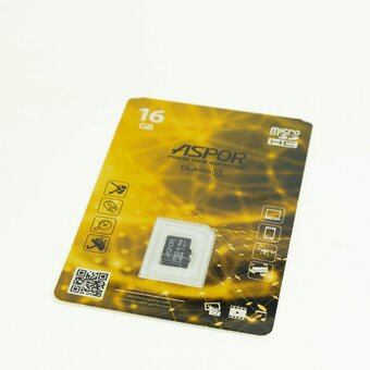  Карта памяти Aspor microSDHC 16GB Class10 UHS-I нс 