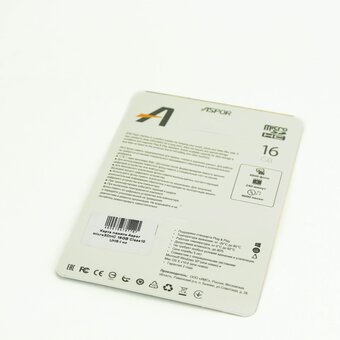  Карта памяти Aspor microSDHC 16GB Class10 UHS-I нс 
