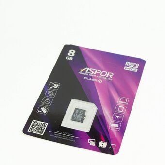 Карта памяти Aspor microSDHC 8GB Class10 UHS-I нс 