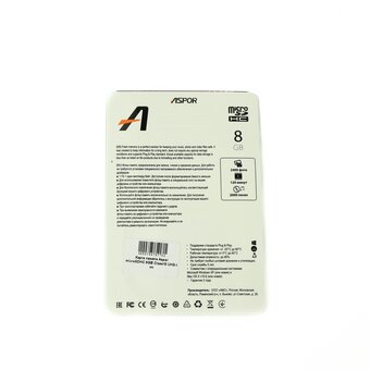  Карта памяти Aspor microSDHC 8GB Class10 UHS-I нс 
