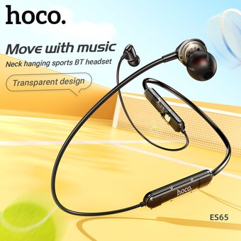  Наушники bluetooth HOCO ES65 sports BT (6931474791788) черный 