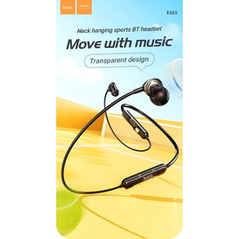  Наушники bluetooth HOCO ES65 sports BT (6931474791788) черный 