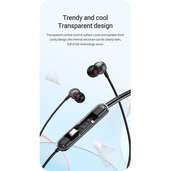  Наушники bluetooth HOCO ES65 sports BT (6931474791788) черный 