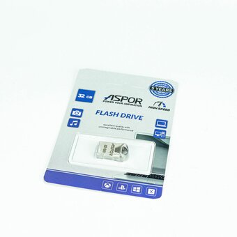  USB-флешка Aspor PK TG106 32G USB 3.0 (металл) 