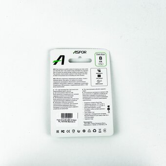  USB-флешка 8G USB 2.0 Aspor PK-TG121GD золото 