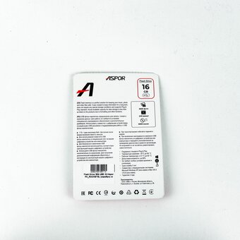  USB-флешка 16G USB 2.0 Aspor PK-ROCKETSL серебро 