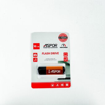  USB-флешка 16G USB 2.0 Aspor PK-TG121GD золото 