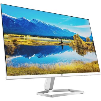  Монитор HP M27fwa (356D6AA) белый и серебристый 