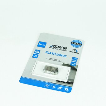  USB-флешка Aspor PK TG106 64G USB 3.0 (металл) 