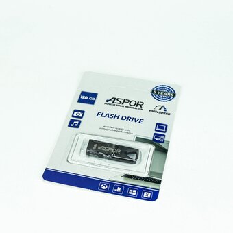  USB-флешка Aspor PK TG117 128G USB 3.0 (метал) 