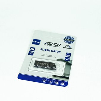  USB-флешка Aspor PK TG114 128G USB 3.0 (метал) 