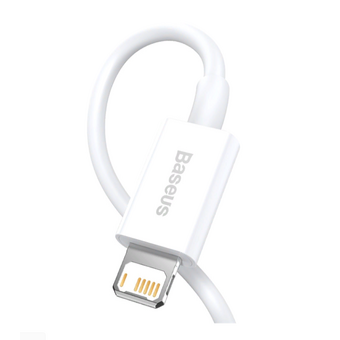  Дата-кабель Baseus Superior (CALYS-C02) Fast Charging USB to iP 2.4A 2m White 