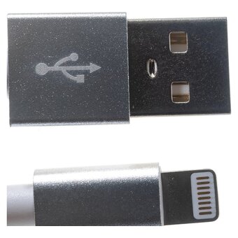  Кабель для iPhone PERFEO I4302 USB-8 PIN Lightning белый, 3м 