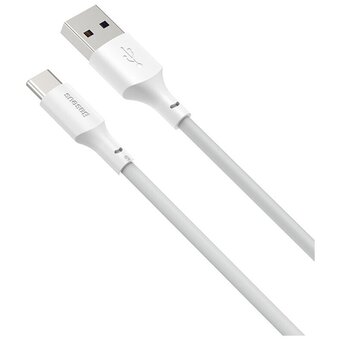  Дата-кабель Baseus Simple Wisdom (TZCATZJ-02) Kit USB to Type-C 5A (2PCS/Set) 1.5m White 