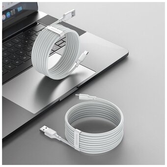  Дата-кабель Baseus Simple Wisdom (TZCATZJ-02) Kit USB to Type-C 5A (2PCS/Set) 1.5m White 