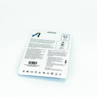  USB-флешка Aspor PK-TG117 64G USB 3.0 (металл) 