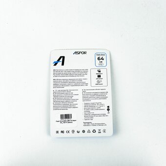  USB-флешка Aspor PK-TG117 64G USB 3.0 (металл) 