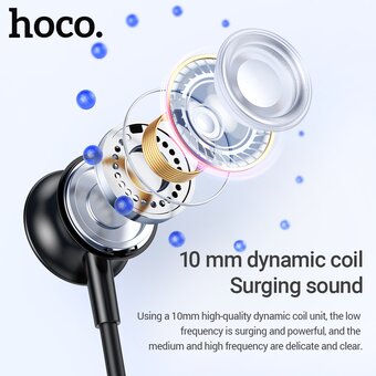  Наушники bluetooth HOCO ES62 Pretty neck-hang, black 