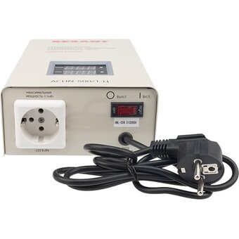  Стабилизатор напряжения REXANT АСНN-500/1-Ц белый (11-5018) 