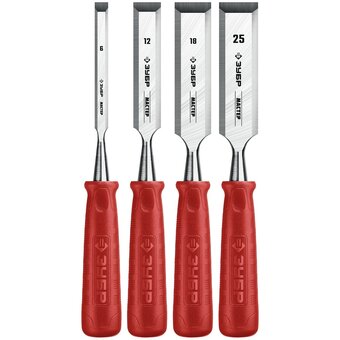  Набор стамесок Зубр 18094-H4_z01 Pozidriv anti-slip grip, 682грамм 