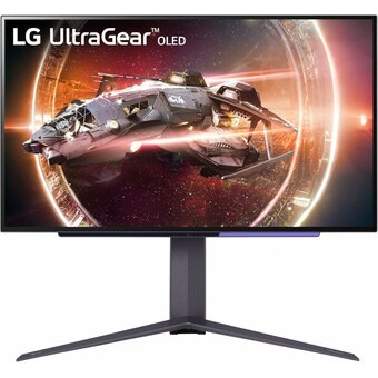  Монитор LG 27GS95QE-B (27GS95QE-B.ARUZ) черный 