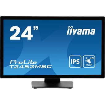  Монитор Iiyama ProLite T2452MSC-B1 черный 