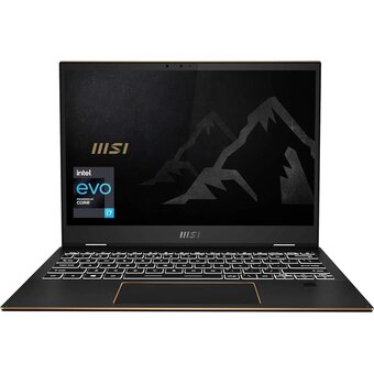  Ультрабук MSI Summit E13 Flip Evo A13MT-243US (9S7-14F111-243) 13.4", трансформер, IPS, Intel Core i7 1360P 2.2ГГц, 12 ядер, 16ГБ 1ТБ SSD, Intel I 
