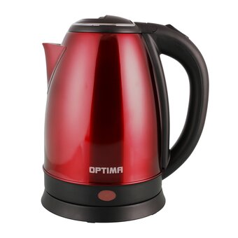  Электрочайник OPTIMA EK-1808SS красный 