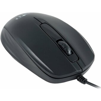  Мышь Oklick 195M for business USB, черный 