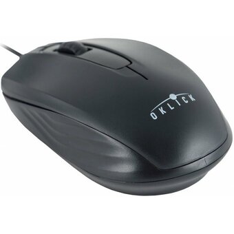  Мышь Oklick 195M for business USB, черный 