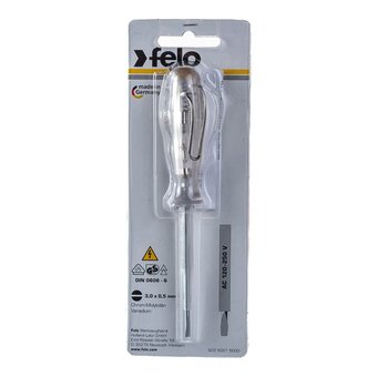  Отвертка-тестер напряжения Felo 36140001 3,0х0,8х70 