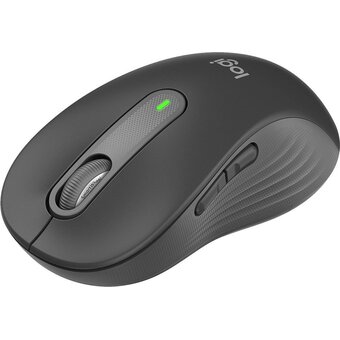  Мышь беспроводная Logitech M650L Large (910-006388) графитовый оптическая (4000dpi) BT/Radio USB (4but) 
