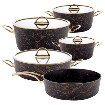  Набор посуды STONELAND SLN-0409BS 