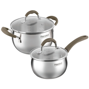  Набор посуды Rondell Konzept RDS-1834ST стальной 
